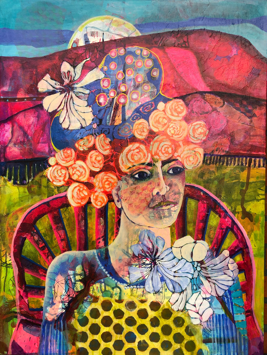 Immersion in moonlight (60x80cm) – Danish Gallery