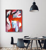 07-26 (90x120cm) - Danish Gallery - Moderne, abstrakte malerier. Online galleri med original, unik kunst til din bolig. 
