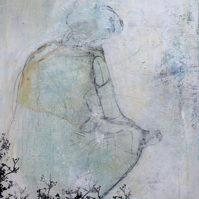 A cold day with hope (90x100cm)