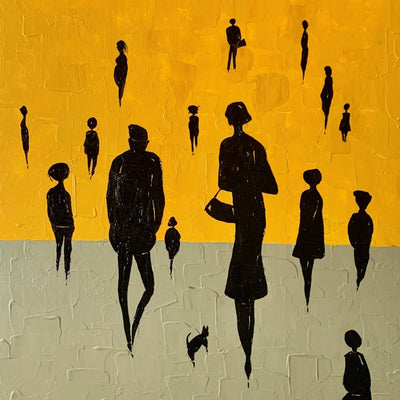 On the way (50x70cm)