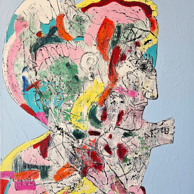 Untitled Blue II (60x70cm)
