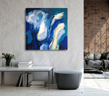 10-26 (100x100cm) - Danish Gallery - Moderne, abstrakte malerier. Online galleri med original, unik kunst til din bolig. 