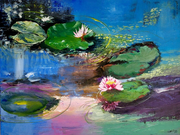 Water lilies (80x60cm)