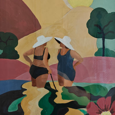 A Little Dip (32x44cm)