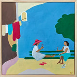 A Glass in the Sun (30x30cm)