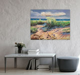 The wind is playing (80x60cm)