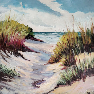 In the dunes (30x30cm)