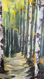 A walk in the forest (30x60cm)