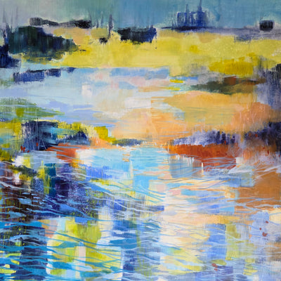 By the water (90x70cm)