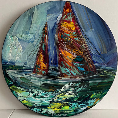 Blue Love III (40x40cm)