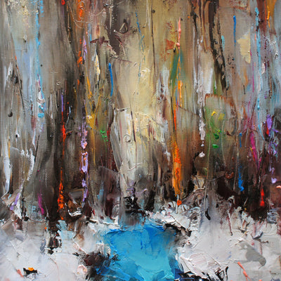 Winter fairy forest (30x35cm)