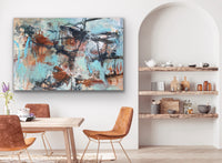 Secrets of the surface (150x100cm)