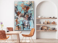 Secrets of the surface (150x100cm)