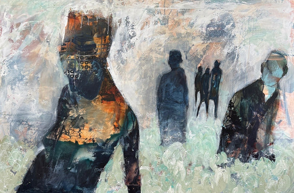 Threads of tenderness (150x100cm)