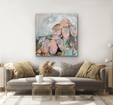 Peaceful (100x100cm)
