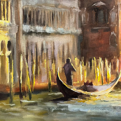 Evening Gondola (40x30cm)