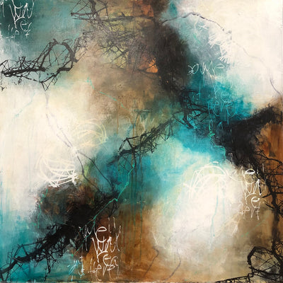 Petrols (80x80cm)