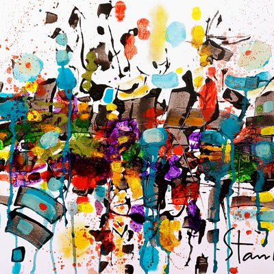 Abstract vision VII (60x50cm)