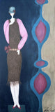 Arriving at the dance (20x40cm)
