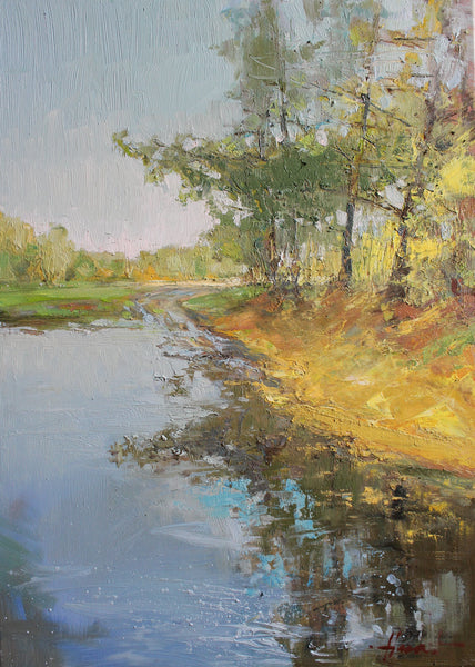 Autumn in the Water Mirror (50x70cm)