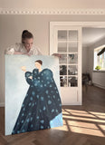 The lady (90x120cm)