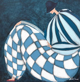 Bordeaux shoes II (30x30cm)