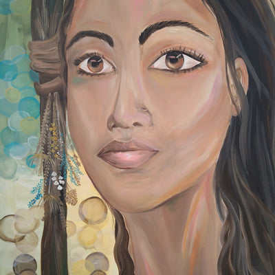 Flowergirl (100x120cm)