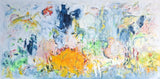 Divine time (140x70cm) - Danish Gallery - Moderne, abstrakte malerier. Online galleri med original, unik kunst til din bolig. 