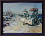 Dock's poetry (50x40cm)