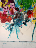 Overwhelmed by spring (280x200cm) - Danish Gallery - Moderne, abstrakte malerier. Online galleri med original, unik kunst til din bolig. 