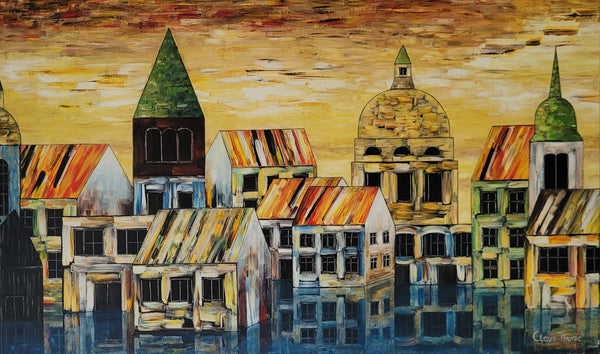 Golden Heaven (100x60cm)
