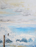 Sea foam (70x90cm)
