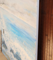 Sea foam (70x90cm)