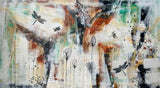 Untitled (180x100cm) - Danish Gallery - Moderne, abstrakte malerier. Online galleri med original, unik kunst til din bolig. 