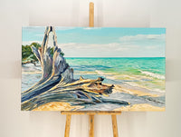 Sandy shore (120x70cm)