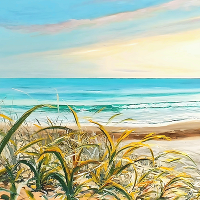 Enchanting seaside (120x70cm)