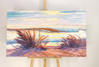 Orange shore (120x70cm)