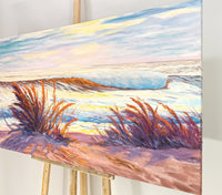Orange shore (120x70cm)