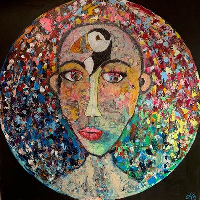 Lunde (100x100cm)