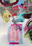 Spring Meadow (180x140cm) - Danish Gallery - Moderne, abstrakte malerier. Online galleri med original, unik kunst til din bolig. 