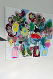 Spring Meadow (180x140cm) - Danish Gallery - Moderne, abstrakte malerier. Online galleri med original, unik kunst til din bolig. 