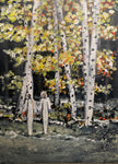 Light and atmosphere in the forest (60x80cm)