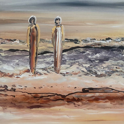 The light in the water (60x80cm)