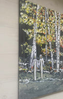 Light and atmosphere in the forest (60x80cm)