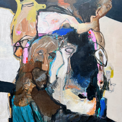 When silence speaks (80x100cm)