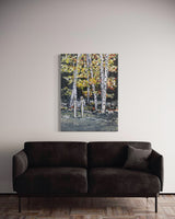 Light and atmosphere in the forest (60x80cm)