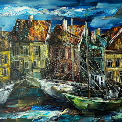 Symphony of Copenhagen (80x70cm)