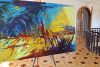 Energy of a new day (150x100cm)