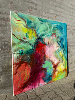 Collision of color (100x100cm)