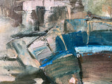 An old boat (45x35cm)